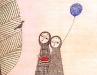 Keiko Minami: Deux petites filles au ballon