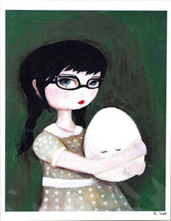 The Black Apple: A Good Egg Is Hard To Find print $18